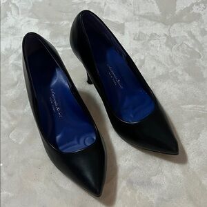 Antonia Saint New York Pumps Shoes High Heels Black Size 8.5